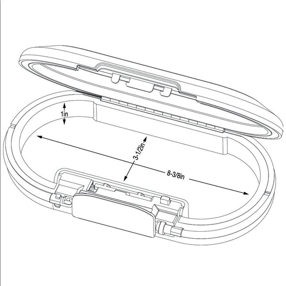 Master Lock No 5900DWHT Portable Personal Safe - Picture 6 of 7